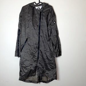 SNOWMAN NEW YORK Rain Coat With Knit print